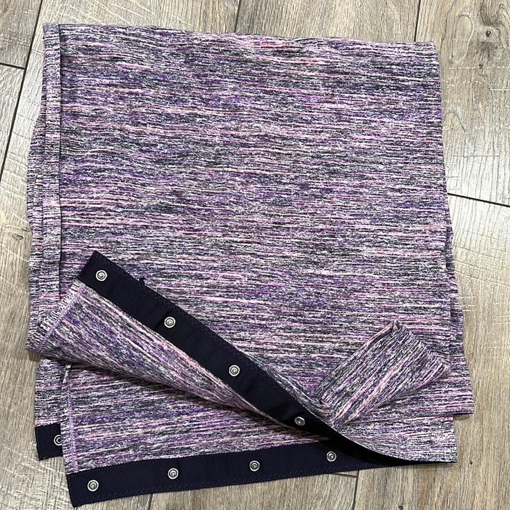 Lululemon scarf heathered purple